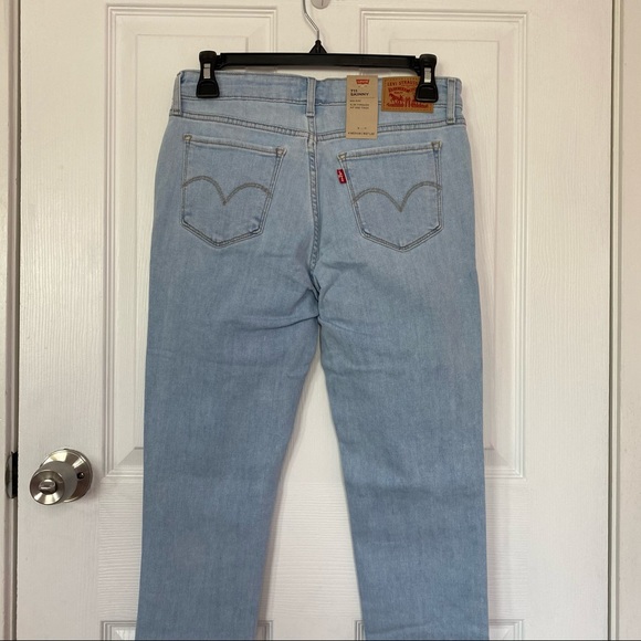 NEW Levi's 711 Mid Rise Distressed Skinny Jeans - Picture 8 of 15